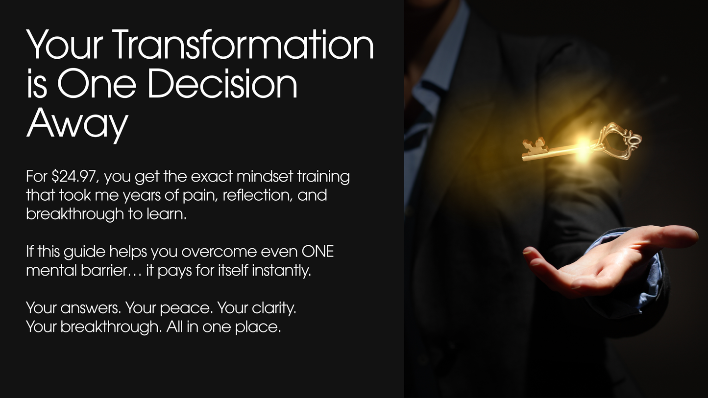 Transform Your Inner Obstacles